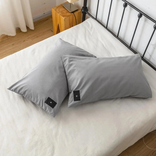 Grounding Earthing Pillowcase Set _ Pillowcase _ SolisSleep _ Grounding, Pillowcase