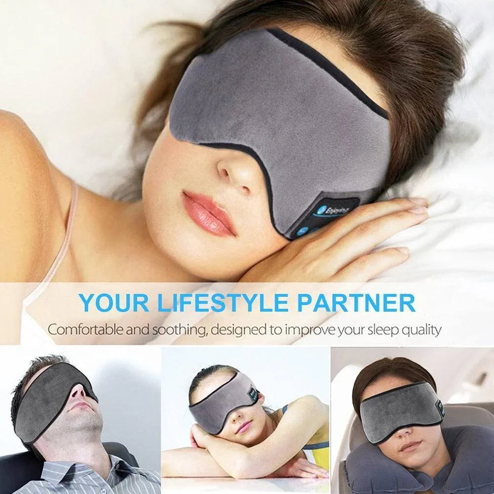 NightEars™ Essentials _ Sleep Mask Headphones _ SolisSleep _ eye mask, headphones, sleep mask, Sleep Mask Headphones