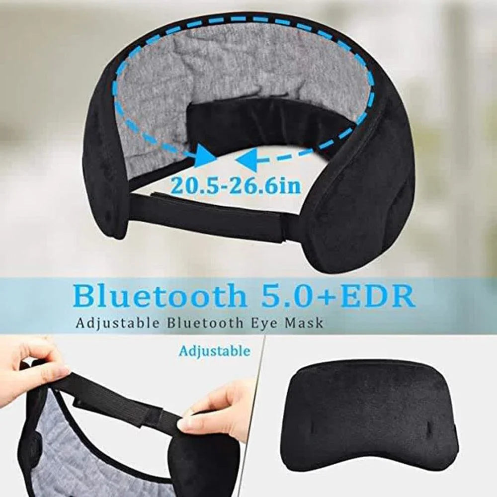 NightEars™ Essentials _ Sleep Mask Headphones _ SolisSleep _ eye mask, headphones, sleep mask, Sleep Mask Headphones