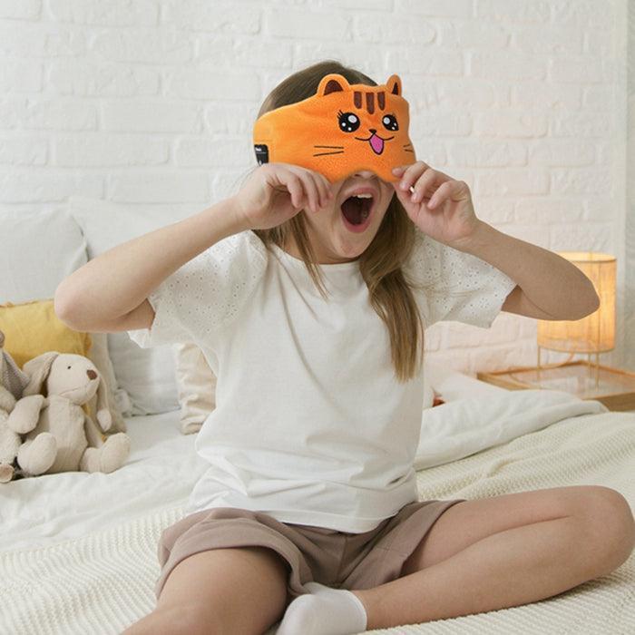NightEars™ Junior _ Sleep Mask Headphones _ SolisSleep _ eye mask, headphones, kids, sleep mask, Sleep Mask Headphones