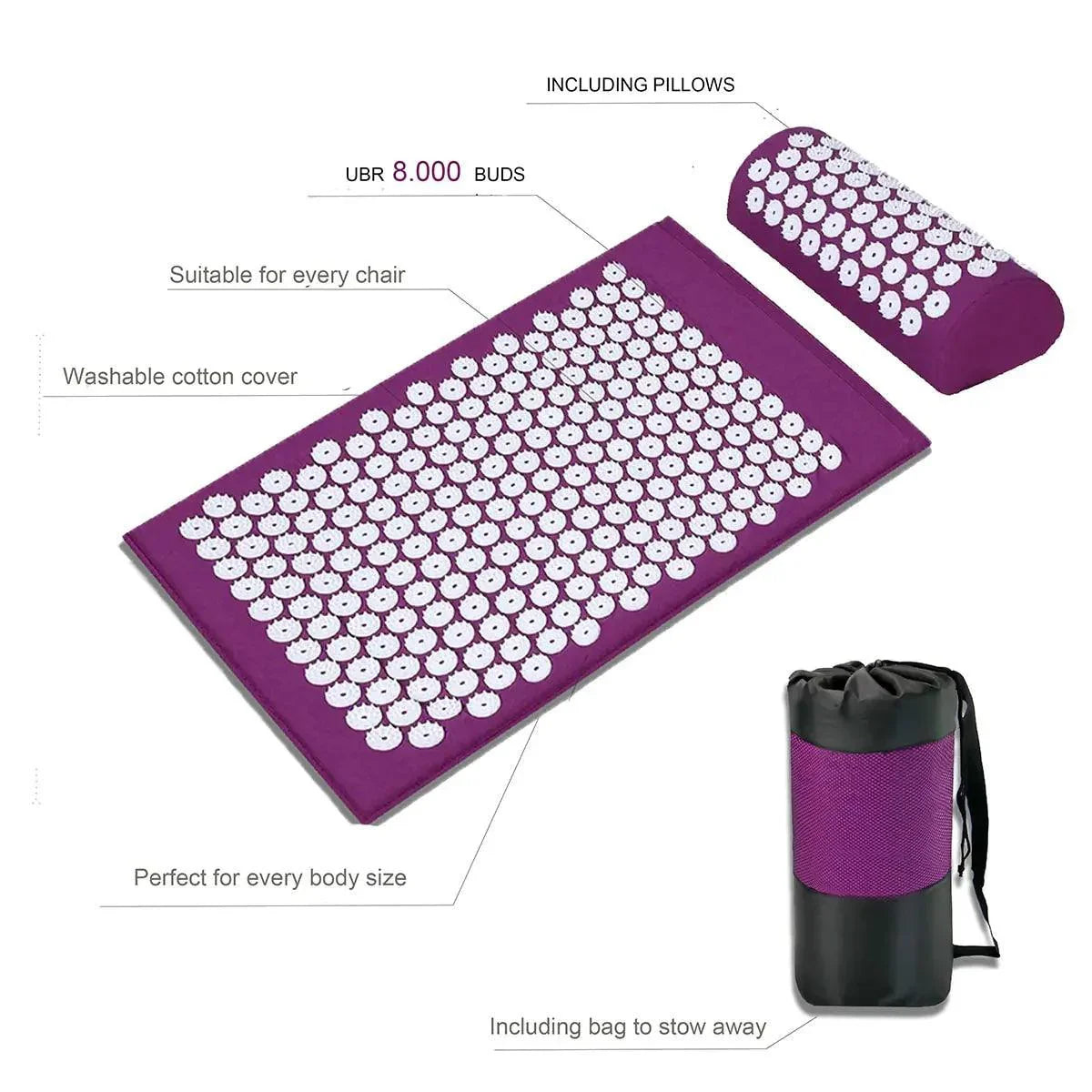Solaya™ Acupressure Bundle _ Acupressure _ SolisSleep _ Acupressure, Pain Relief