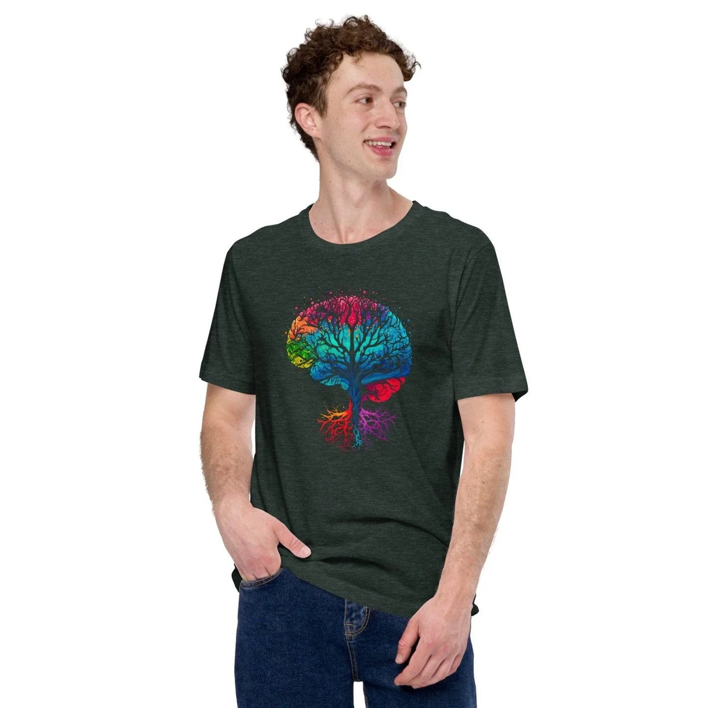 Chromatic Mind - Unisex T-Shirt - Perfect for Neuroscience Enthusiasts _ T-Shirt _ SolisSleep _