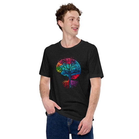 Chromatic Mind - Unisex T-Shirt - Perfect for Neuroscience Enthusiasts _ T-Shirt _ SolisSleep _