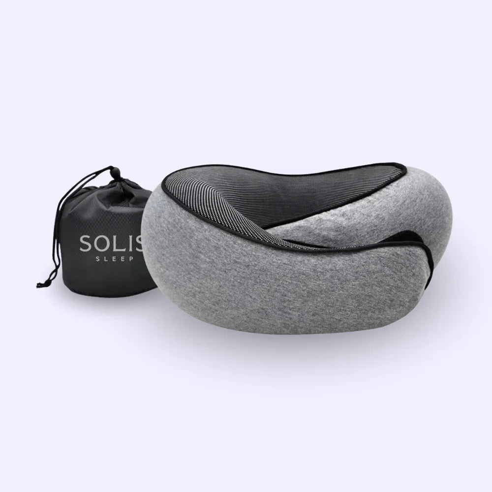 Cushio™ Travel Pillow _ _ SolisSleep _ pillow, Travel Pillow