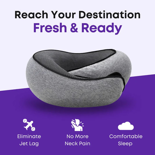 Cushioβ’ Travel Pillow _ _ SolisSleep _ pillow, Travel Pillow
