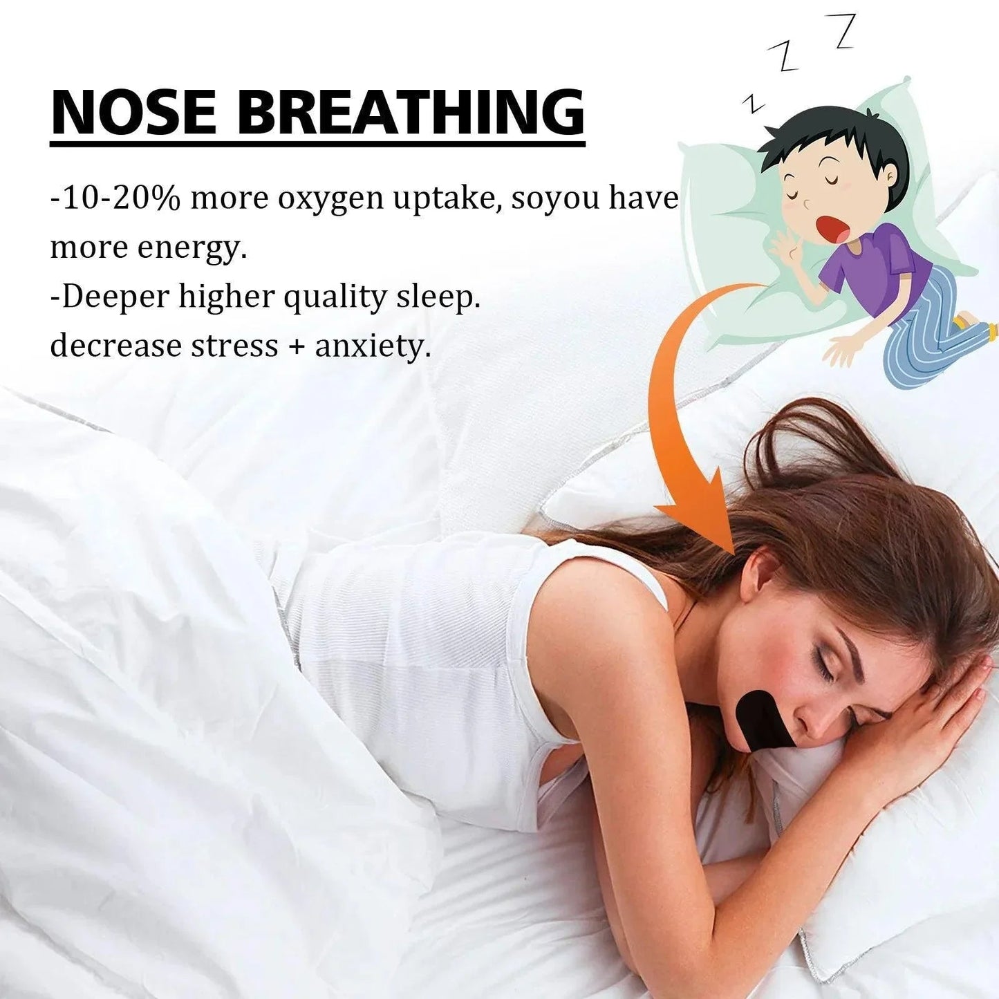 Elevate+ Mouth Tape _ Breathing _ SolisSleep _ Breathing, snoring