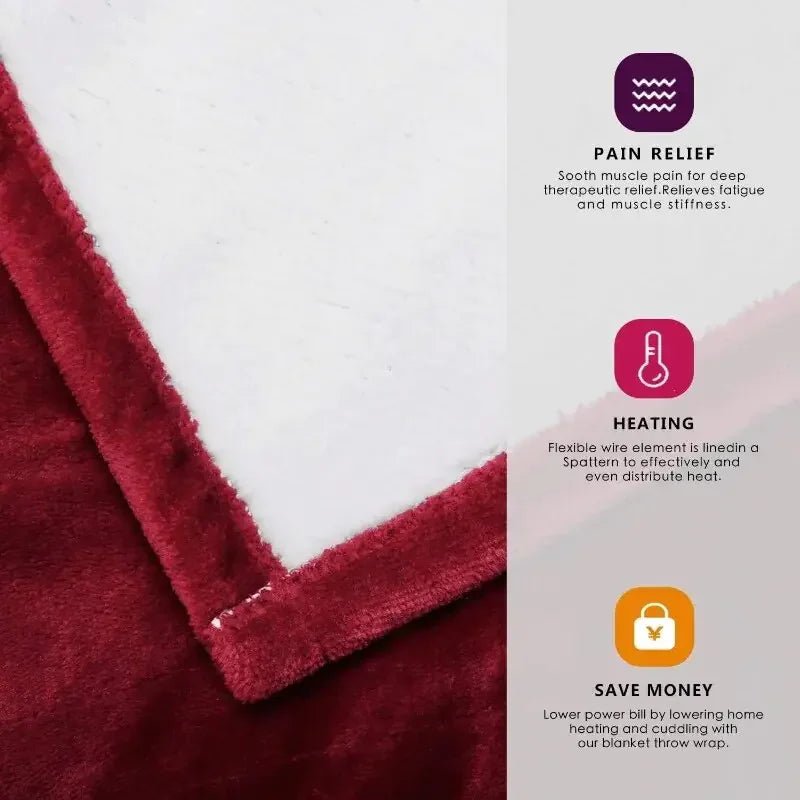 Heated Blanket _ Heated Blanket _ SolisSleep _ Blanket, heated, Heated Blanket