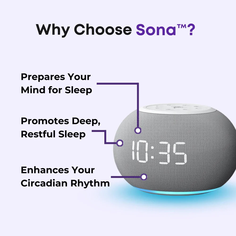 Sona™ White Noise Machine _ _ SolisSleep _ white noise machine