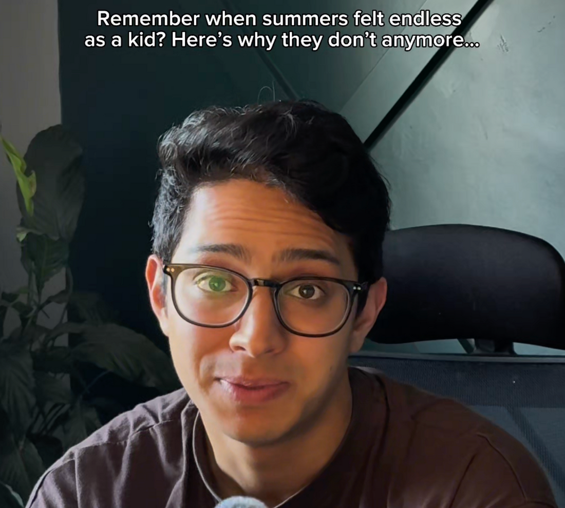 Why does time feel like it speeds up as we get older? - BioBrainBuddies