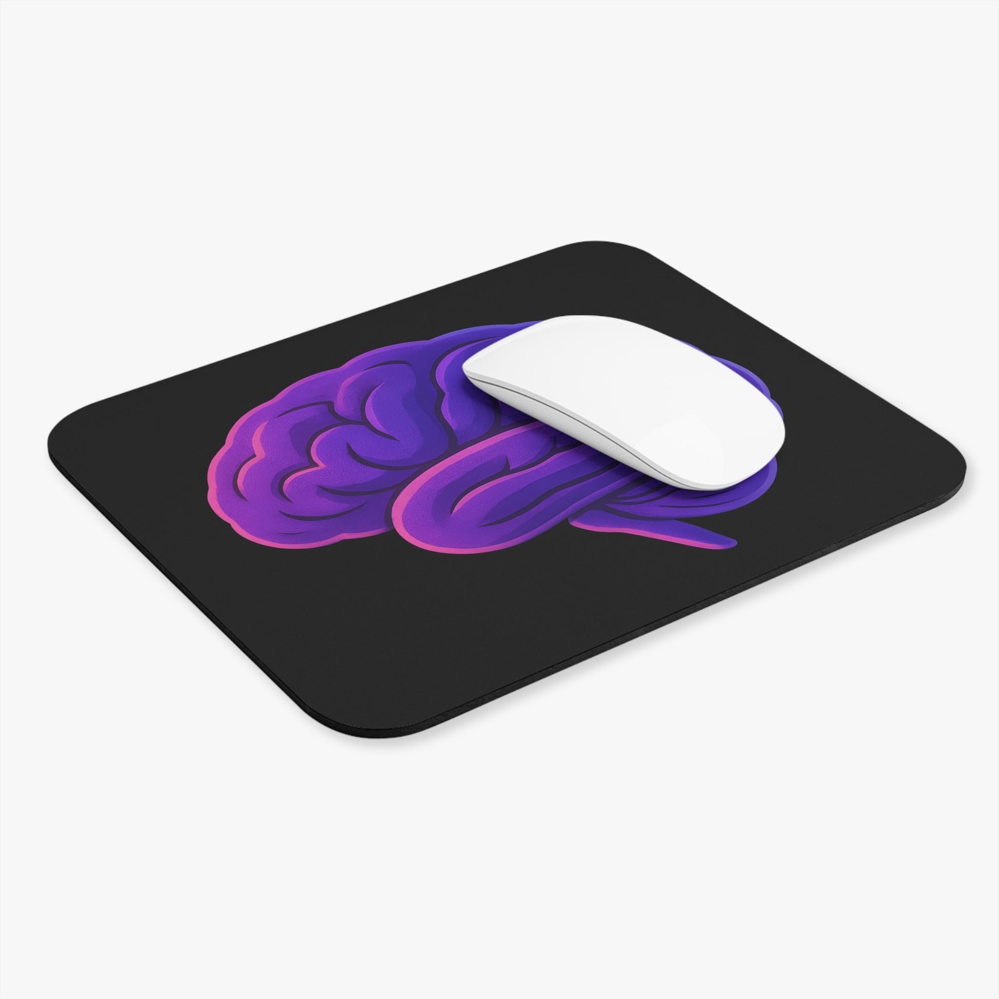 Purple Brain Mouse Pad, Rectangle Mousepad for Brain Lovers and Neuroscientists, Psychology Gifts, Science Gifts, Office Decor, Desk _ Home Decor _ SolisSleep _ Brain Anatomy, Brain Lovers, Brainy Workspace, Cute Brain Design, Geeky Office Decor, Gift for Student, Nerdy Gift Idea, Neuroscientist Gift, Psychology Decor, Purple Brain, Science Desk, Unique Mouse Mat, Vivid Mousepad