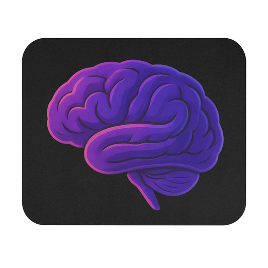 Purple Brain Mouse Pad, Rectangle Mousepad for Brain Lovers and Neuroscientists, Psychology Gifts, Science Gifts, Office Decor, Desk _ Home Decor _ SolisSleep _ Brain Anatomy, Brain Lovers, Brainy Workspace, Cute Brain Design, Geeky Office Decor, Gift for Student, Nerdy Gift Idea, Neuroscientist Gift, Psychology Decor, Purple Brain, Science Desk, Unique Mouse Mat, Vivid Mousepad
