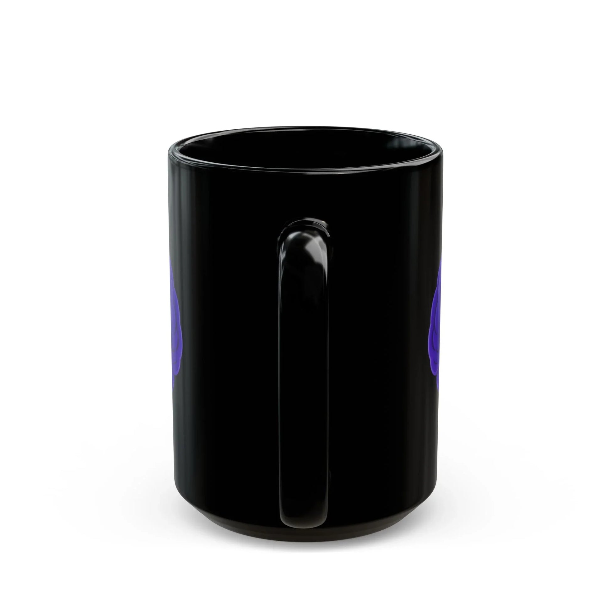 Creative Brain Design Black Mug - Perfect for Coffee Lovers, Gifts, Motivation, Unique Art, Home Office Decor _ Mug _ SolisSleep _ 