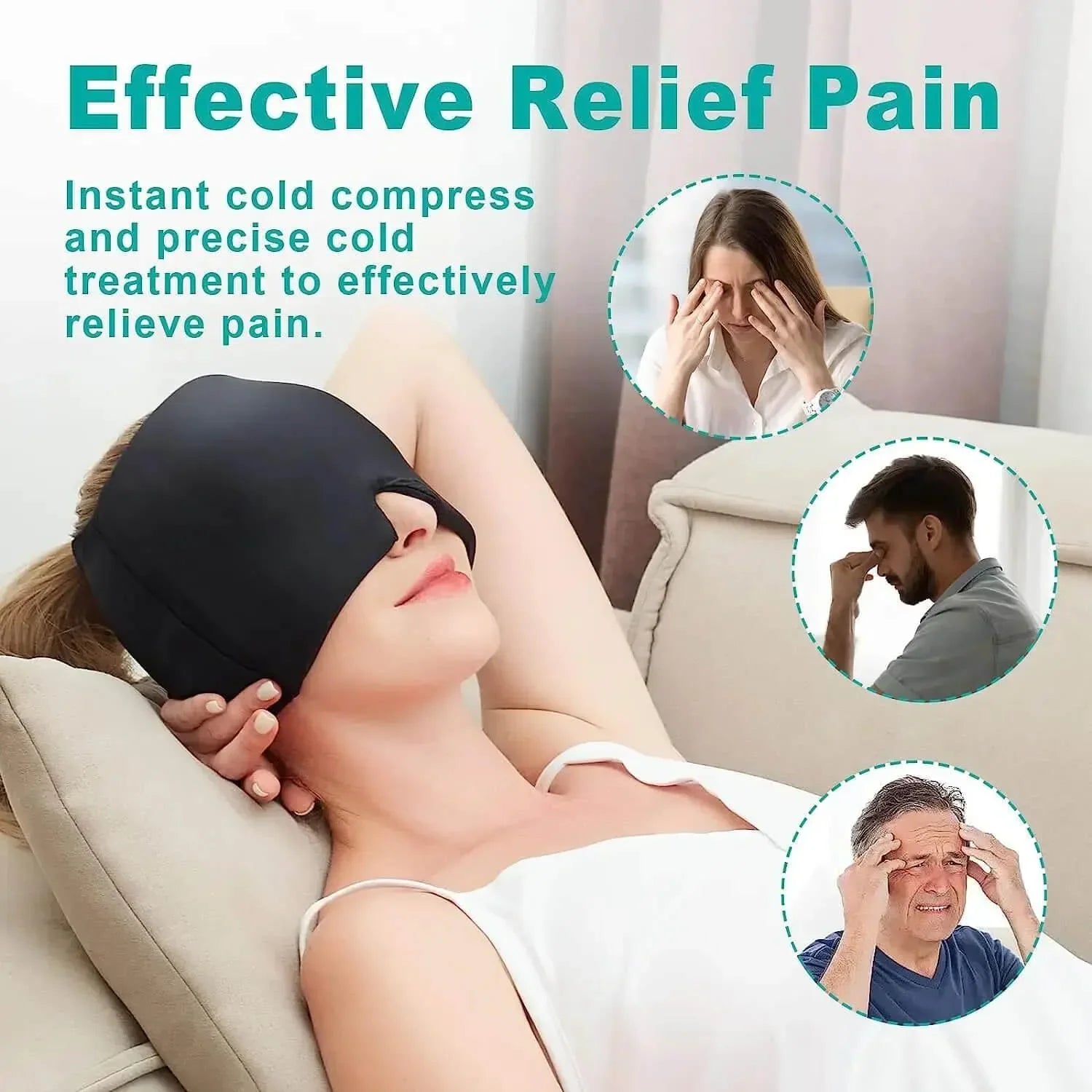 Migraine Relief Cap _ Pain Relief _ SolisSleep _ Migraine, Pain Relief