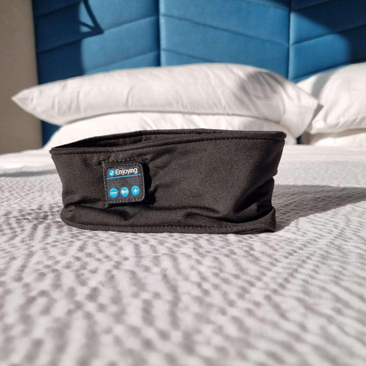 NightEars™ Active _ Sleep Mask Headphones _ SolisSleep _ eye mask, headband, headphones, sleep mask, Sleep Mask Headphones