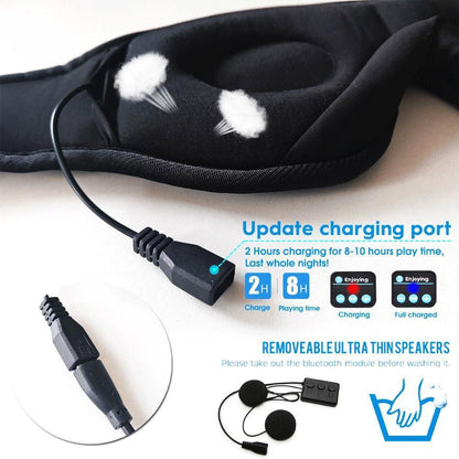 NightEars™ Plus _ Sleep Mask Headphones _ SolisSleep _ eye mask, headphones, sleep mask, Sleep Mask Headphones