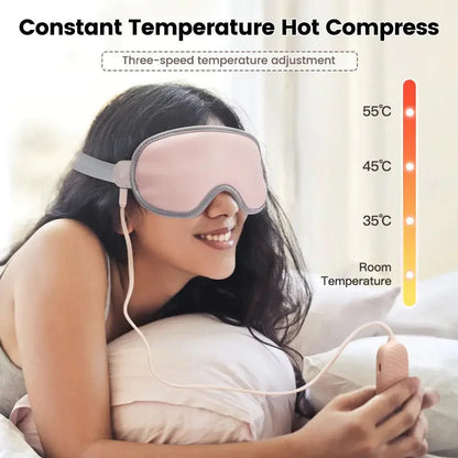 SerenityHeat™ Electric Eye Mask _ Heated Sleep Masks _ SolisSleep _ eye mask, heated, Heated Sleep Mask, sleep mask