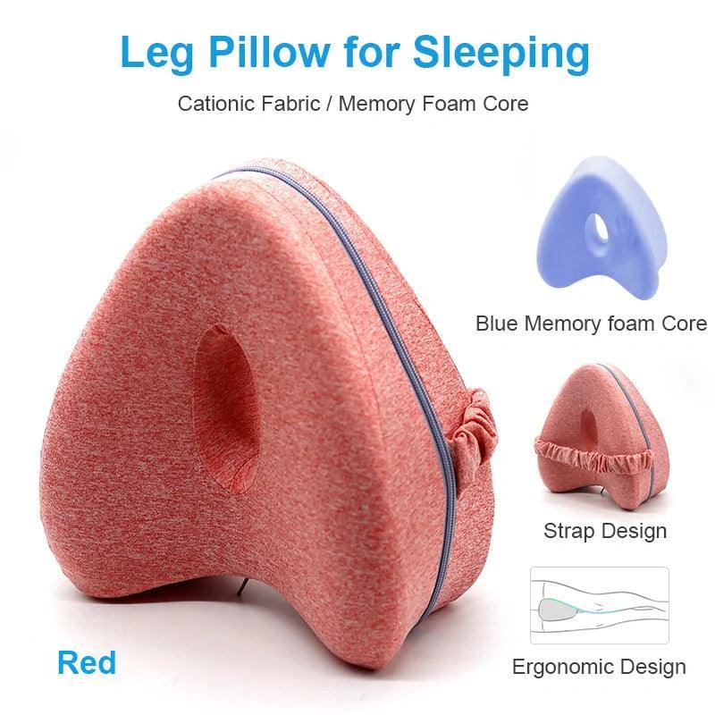 Softara™ Premium Knee Pillow _ _ SolisSleep _ Knee, Knee Pillow, Pillow