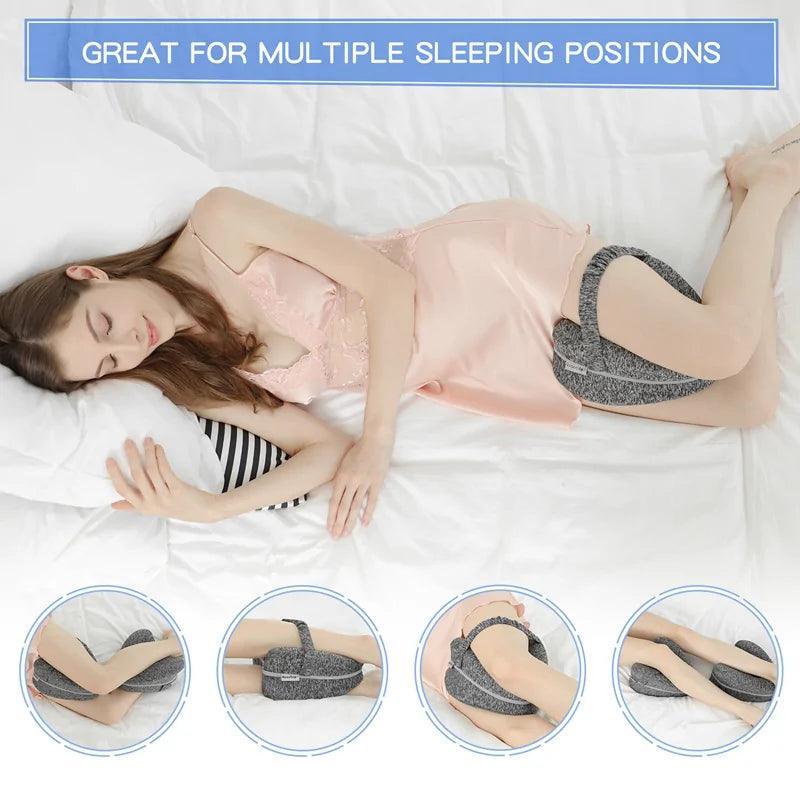 Softara™ Premium Knee Pillow _ _ SolisSleep _ Knee, Knee Pillow, Pillow