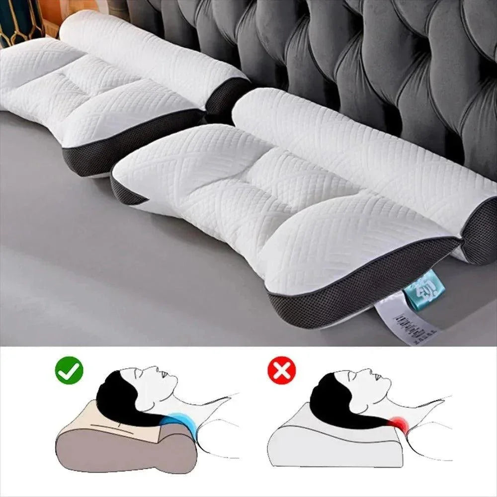 Softara™ Super Ergonomic Pillow _ Pillow _ SolisSleep _ neck, pillow