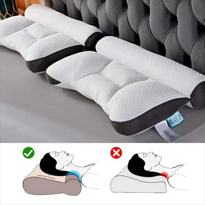 Softara™ Super Ergonomic Pillow _ Pillow _ SolisSleep _ neck, pillow