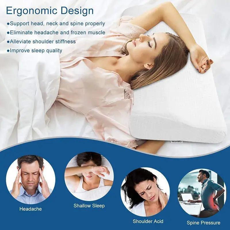 Softara™ Support Pillow _ Pillow _ SolisSleep _ neck, pillow