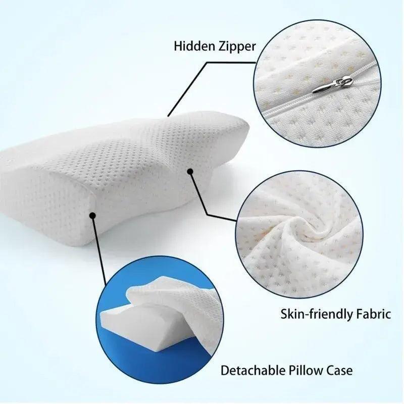 Softara™ Support Pillow _ Pillow _ SolisSleep _ neck, pillow