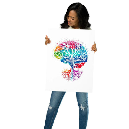 Chromatic Mind - Poster - Decorate Your Space with the Wonders of the Brain _ Poster _ SolisSleep _ 