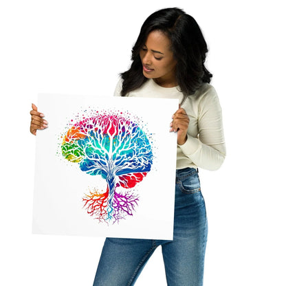 Chromatic Mind - Poster - Decorate Your Space with the Wonders of the Brain _ Poster _ SolisSleep _ 