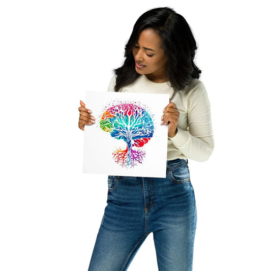 Chromatic Mind - Poster - Decorate Your Space with the Wonders of the Brain _ Poster _ SolisSleep _ 