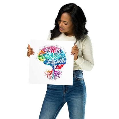 Chromatic Mind - Poster - Decorate Your Space with the Wonders of the Brain _ Poster _ SolisSleep _ 
