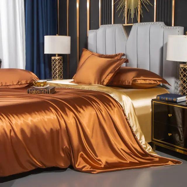 SolisSilk™ Nordic Mulberry Silk Bedding Set _ Bedsheets _ SolisSleep _ Bedsheet, silk