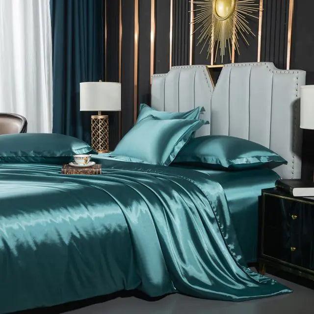 SolisSilk™ Nordic Mulberry Silk Bedding Set _ Bedsheets _ SolisSleep _ Bedsheet, silk