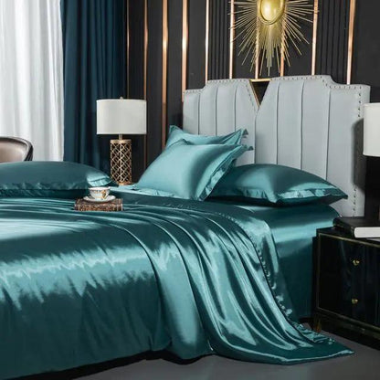 SolisSilk™ Nordic Mulberry Silk Bedding Set _ Bedsheets _ SolisSleep _ Bedsheet, silk