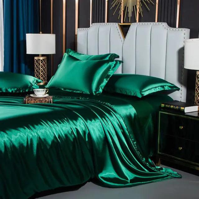 SolisSilk™ Nordic Mulberry Silk Bedding Set _ Bedsheets _ SolisSleep _ Bedsheet, silk