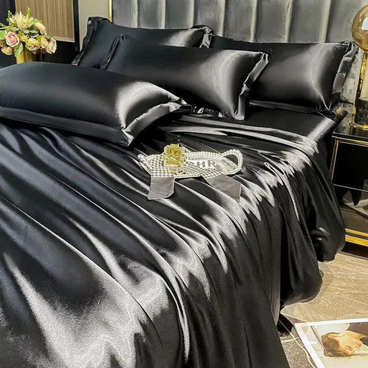 SolisSilk™ Nordic Mulberry Silk Bedding Set _ Bedsheets _ SolisSleep _ Bedsheet, silk