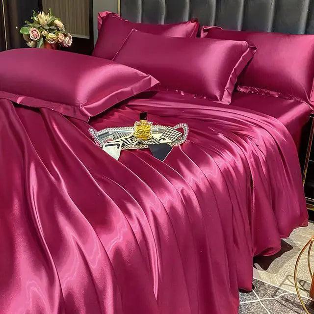 SolisSilk™ Nordic Mulberry Silk Bedding Set _ Bedsheets _ SolisSleep _ Bedsheet, silk