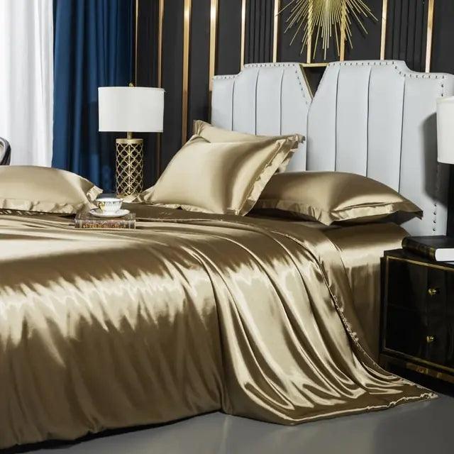 SolisSilk™ Nordic Mulberry Silk Bedding Set _ Bedsheets _ SolisSleep _ Bedsheet, silk