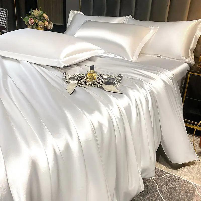SolisSilk™ Nordic Mulberry Silk Bedding Set _ Bedsheets _ SolisSleep _ Bedsheet, silk
