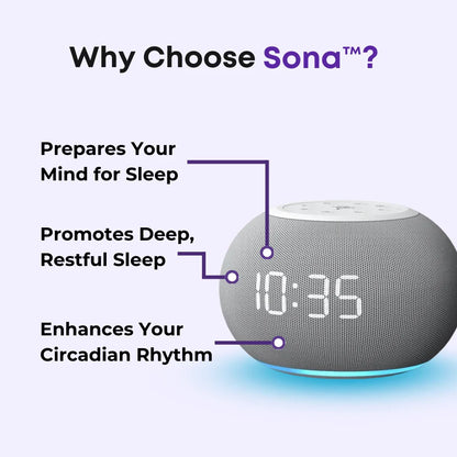 Sona™ White Noise Machine _ _ SolisSleep _ white noise machine