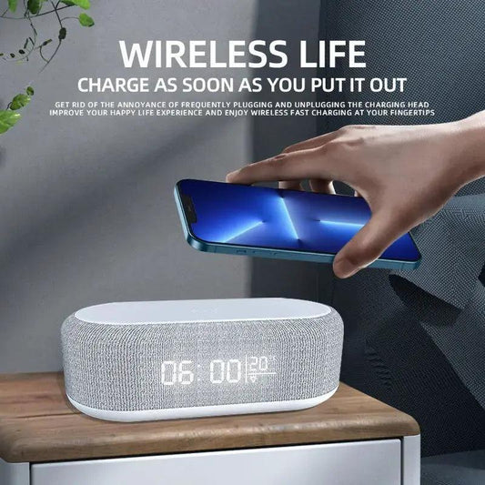 Wireless Alarm Clock Time With LED _ Alarm Clock _ SolisSleep _ Alarm, Clock