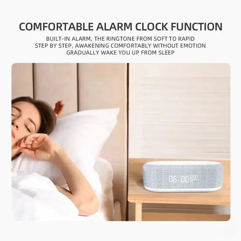 Wireless Alarm Clock Time With LED _ Alarm Clock _ SolisSleep _ Alarm, Clock