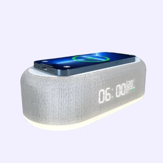 Wireless Alarm Clock Time With LED _ Alarm Clock _ SolisSleep _ Alarm, Clock
