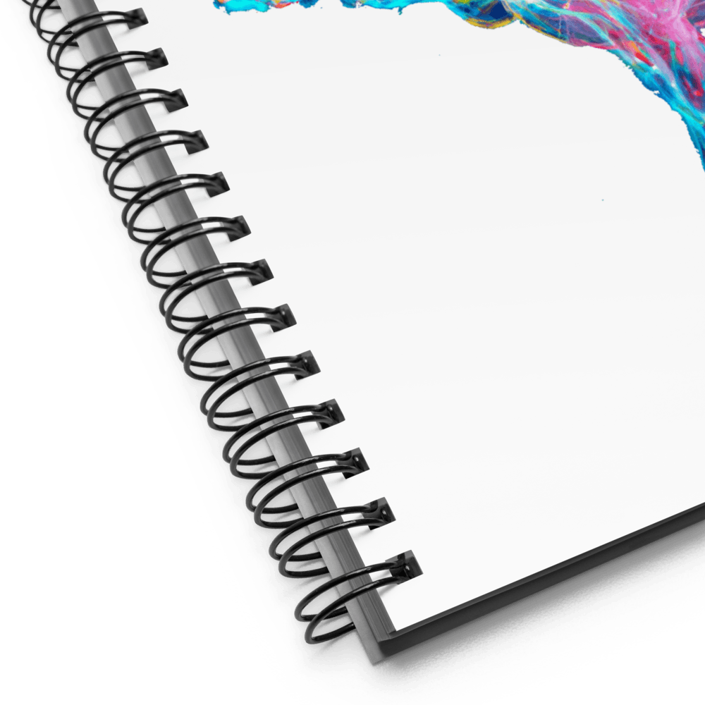 Brainstorm - Spiral Notebook -  Unleash Your Creativity with a Burst of Colour - BioBrainBuddies