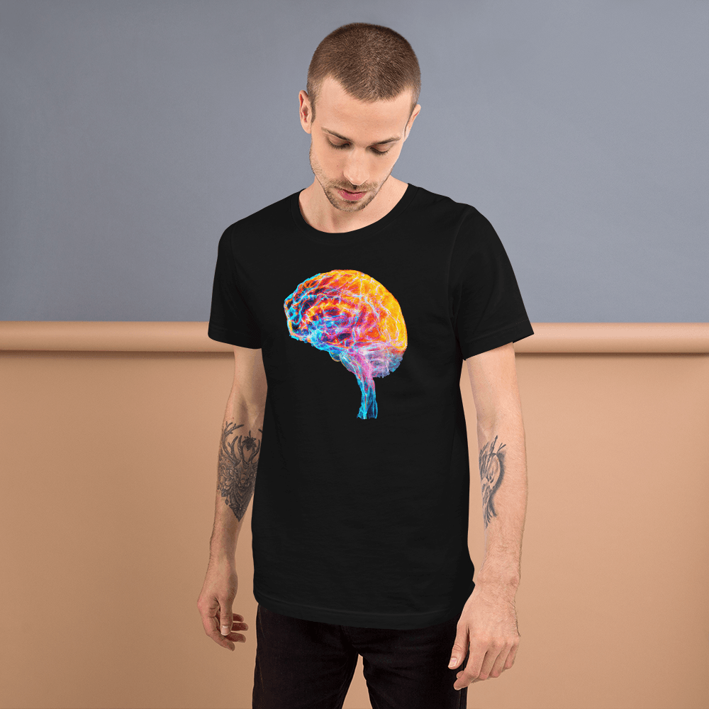 Brainstorm - Unisex T-Shirt - Unleash Your Brain Power - BioBrainBuddies